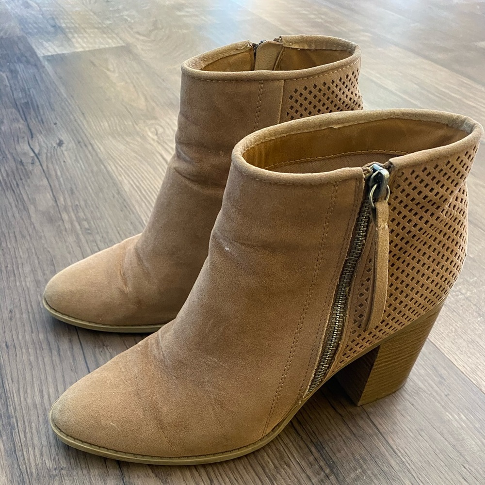 Brown booties!